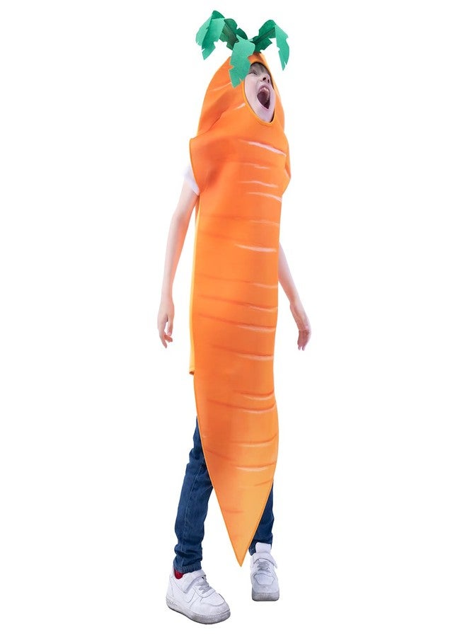 PGOND Carrot Costume for Kids Halloween Costume 8-12Y - Image 3